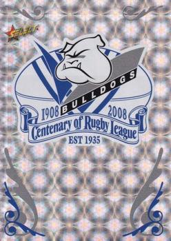 2008 NRL Centenary - Holofoil Club Logos #CL2 Canterbury-Bankstown Bulldogs Front